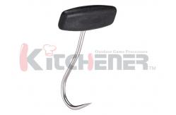 China Stainless Steel Bone Meat Saw Hook Polypropylene With Plastic Non Slip Handle supplier
