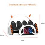 China Experience The Future Vr Space Simulator With Large Display Screen Vr Gaming Equipment 9D VR Cinema Directly Selling Advanced Technology And High Resolution factory