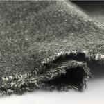 10s+70D 10.6oz Denim Jeans Fabric Cotton Poly Micro Fleece Knit 155cm Width for sale