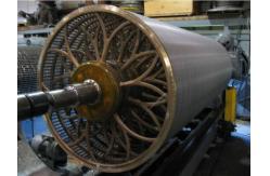 China Diagonal Seam Stainless Steel Woven Wire Mesh Paper Machine Cylinder Mould Applied supplier