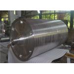 Grooved Press Roll Paper Making Machine Parts CE for sale