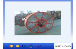 China Steel Pilot Anti Twist Wire Rope Six Squares 12 Strands Transmission Line Stringing supplier