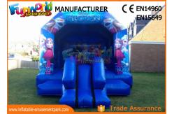 China Amusement Park Inflatable Bouncer Slide / Frozen Inflatable Bounce House supplier