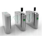Face Recognition Bar Code Ticket Flap Barrier Gate 100W