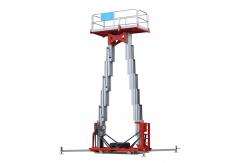 China Hyd 10m Vertical Mast Boom Aluminium Alloy Aerial Work Platforms supplier