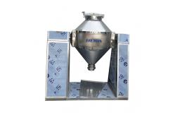 China Powder Granule Mixing Double Cone Mixer With Cylinder Speed 8-20 RPM supplier