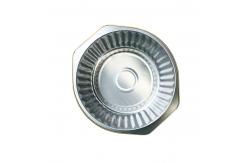 China Aluminum Foil Container for Versatile Preservation in Oval Gold Round Shape supplier