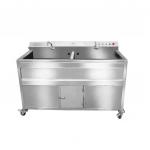 SS304 material Potato Washer Peeler Cassava Washing And Peeling Machine for sale