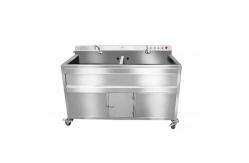China SS304 material Potato Washer Peeler Cassava Washing And Peeling Machine supplier