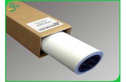 China A0 80gsm 36inch * 150m Inkjet Plotter Paper Roll For Canon Plotter Printer supplier