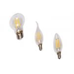 6W E27 Dimmable LED Tear Drop Shape Filament 2700K-6500K Glass High Efficiency for sale