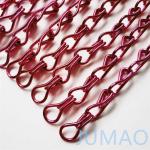 Curved Hall Metal Chain Link Curtains Fly Screens Custom for sale