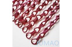 China Curved Hall Metal Chain Link Curtains Fly Screens Custom supplier