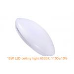 18W CCT 6500K Flat Panel Led Ceiling Lights Customized For Office / Bedroom