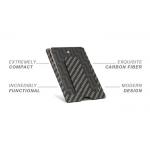 One Handed High Toughness 10g Real Carbon Fiber Wallet for sale