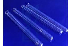 China Morse 6.5 Fused Quartz Test Tube For Lab supplier