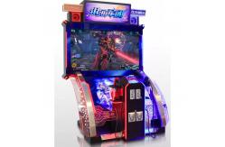 China Playfun Arcade shooting video game galaxy legion ticket redemption game machine supplier
