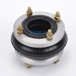 150076H-1 0.8 Mpa Industrial Single Bellows Type Convoluted Suspension Air Spring With Flange for sale