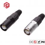 Industrial Aviation Plastic Socket Plug RJ45 Waterproof Connector for sale