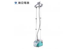 China Handy Durable Upright Steam Iron , Bottom Drain Plug Compact Clothes Steamer supplier
