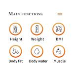 Touch Screen Height Weight Body Fat Scale Measuring Instruments For Hospital