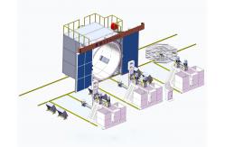 China YCB-3CS-2500   3 Arms Huttle Machine   High temperature material structure  Circular oven supplier