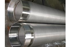 China Continuous Slot Wedge Wire Industries Screen Pipe For Wastewater Treatment supplier