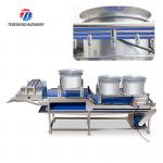 Automatic Stainless Steel Step Type Air Drying Machine Vegetable Cleaning for sale