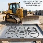 Excavator Engine Parts 94.5mm Piston Ring Set OE 23040-4Z900 K6Z1-11-SCO OK6Z1-11-SCO For JS K2700 for sale