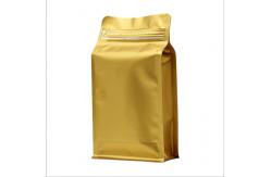 China Non Printed 8 Side Seal 0.12mm VMCPP Aluminium Foil Standing Pouch supplier