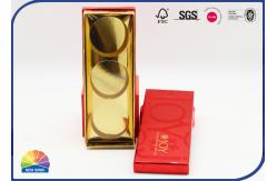 China Spot UV 4C Printed Present Gift Box With Gold Stamping Paper Insert supplier