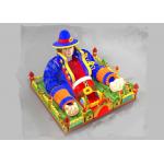 PVC Tarpaulin Giant Inflatable Fun City Castle Bouncer With Slide 3 Years Warranty for sale