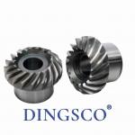 Precision Helical Tooth Gear Hobbing Power Turret Grinding Gear with ISO 4-6 Grade Accuracy and Gleason Teeth Profile for sale