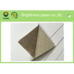 Single Side Coating Large White Card Sheets Triplex Board Paper With White Back