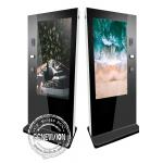 27 Outdoor Floor Standing Self Service Kiosk Contactless for sale