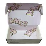 CMYK Litho Custom Colored Shipping Boxes , BSCI TUV Corrugated Packaging Boxes for sale