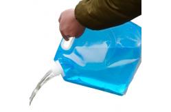 China Flodable 2.8oz 5L Blue Liquid Pouch With Spout Drinking Water use supplier