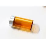 50ml small size customized transparent PET injection capsules bottle for sale