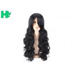 Black Body Wave High Temperature Fiber Wig For Women Extra Long for sale