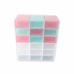 Folding PP Plastic Collapsible Shoe Box Durable Transparent Thickened Eco Friendly