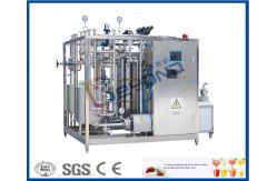 China SUS304 Plate Milk Processing Equipment , PID Control Milk Pasteuriser Machine supplier