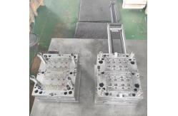 China Mold Of Flip Top Cap 28mm Diamter Side Gate In Semi Hot Runner supplier