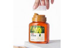 China 500g 700g Honey Plastic Beverage Bottles Reusable Plastic Jars Squeezable supplier
