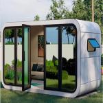 Outdoor Luxury Design Prefabricated House Hotel Apple Cabin Tiny Pod Bars Mobile Homes Fancy Prefab Container House in Hot Sale for sale
