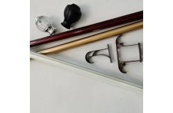 China Home Decorative 28mm European Style Large Window Curtain Rods supplier