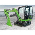 Durable Crawler Hydraulic Excavator 910kg Weight 1385mm Height 17Mpa for sale