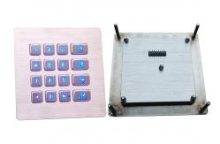 China Customized Industrial Numeric Keypad Rugged Waterproof Panel Mount supplier