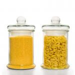Airtight Lid Food 2500ml Glass Storage Canister for sale