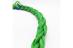China 26mmx1000m 8 Strand Polypropylene Combination Rope For Cable Pulling Ship supplier