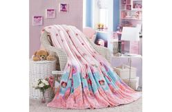 China Multi Purpose Polyester Flannel Blanket Suitable Portable For All Ages supplier